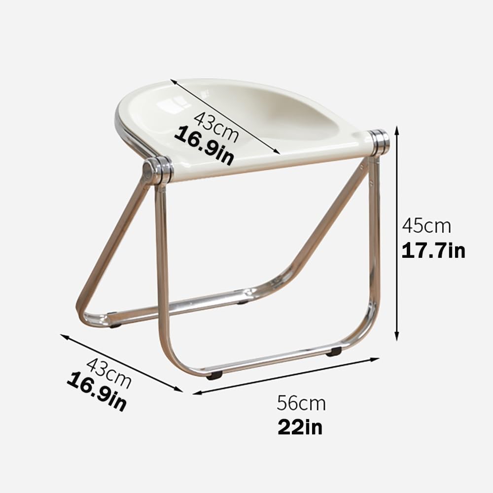 Transparent Acrylic Folding Chair M6997