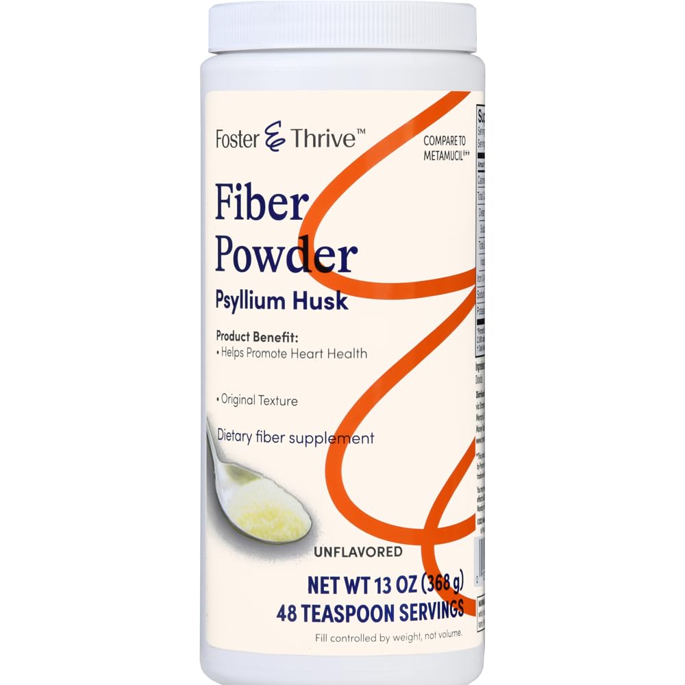 Psyllium Husk Powder Supplement 4-in-1 Fiber S6677