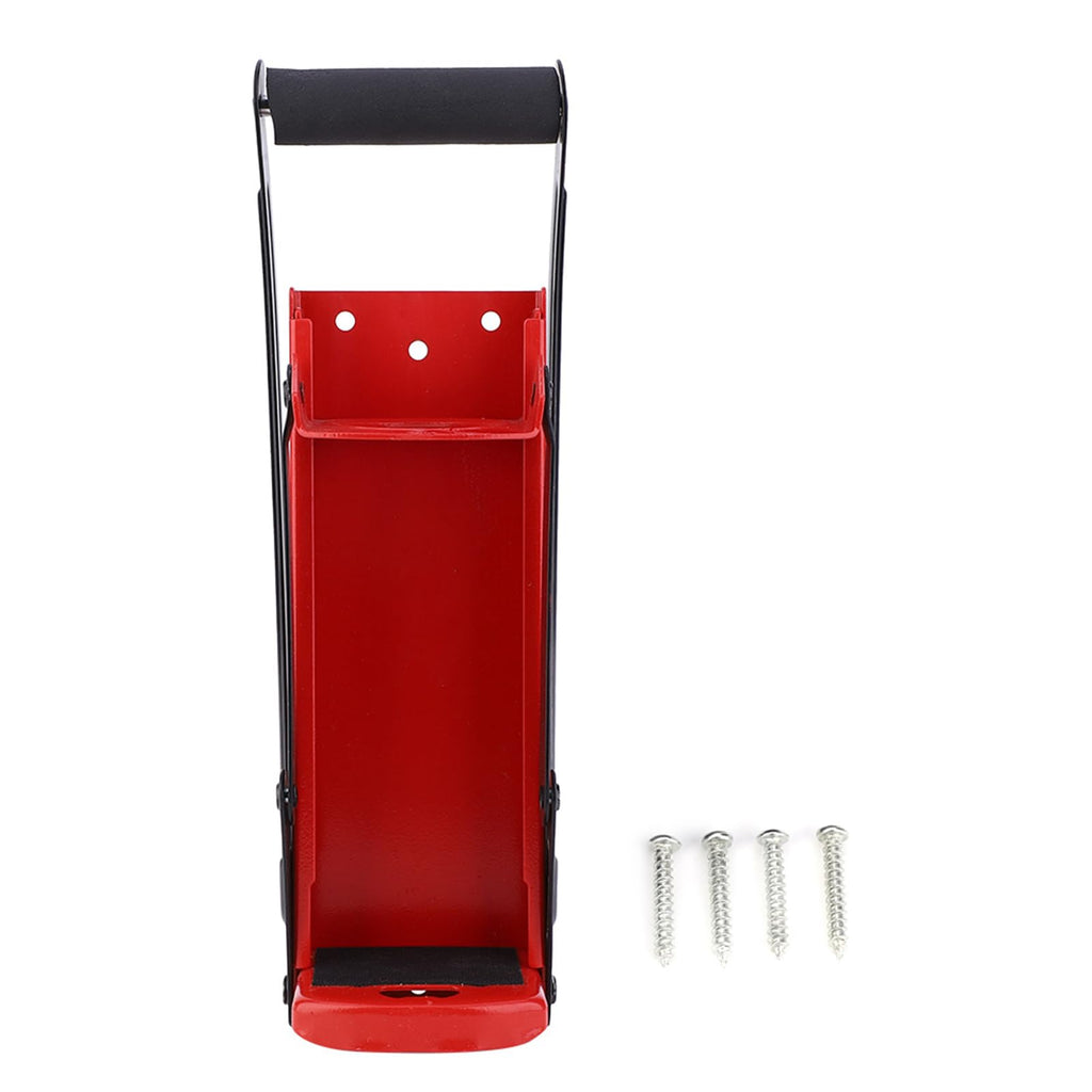 HeavyDuty Can Crusher Red Steel with Rubber Handle L3953