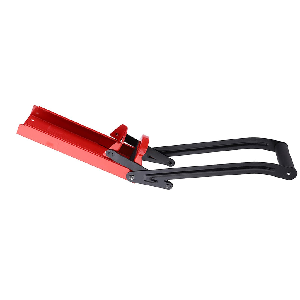 HeavyDuty Can Crusher Red Steel with Rubber Handle L3953