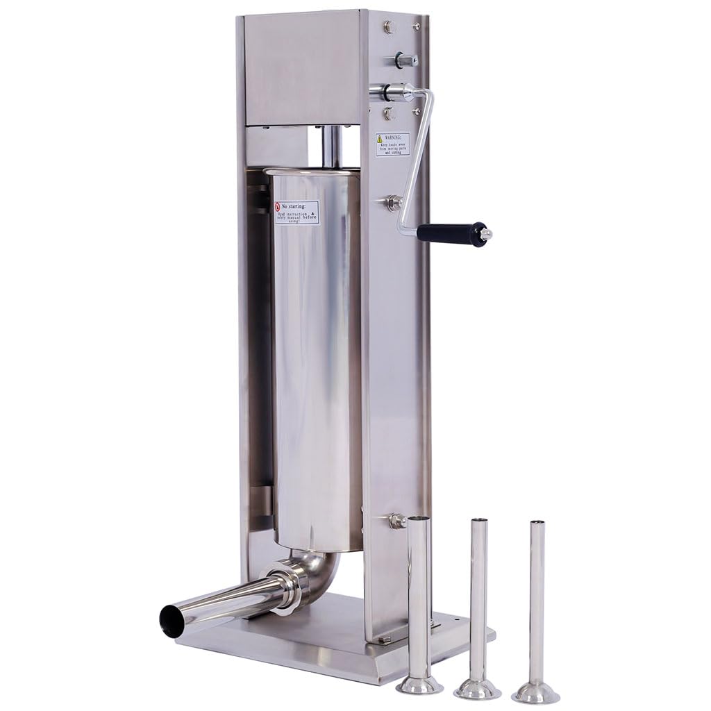 7L Stainless Steel Manual Sausage Stuffer L25818