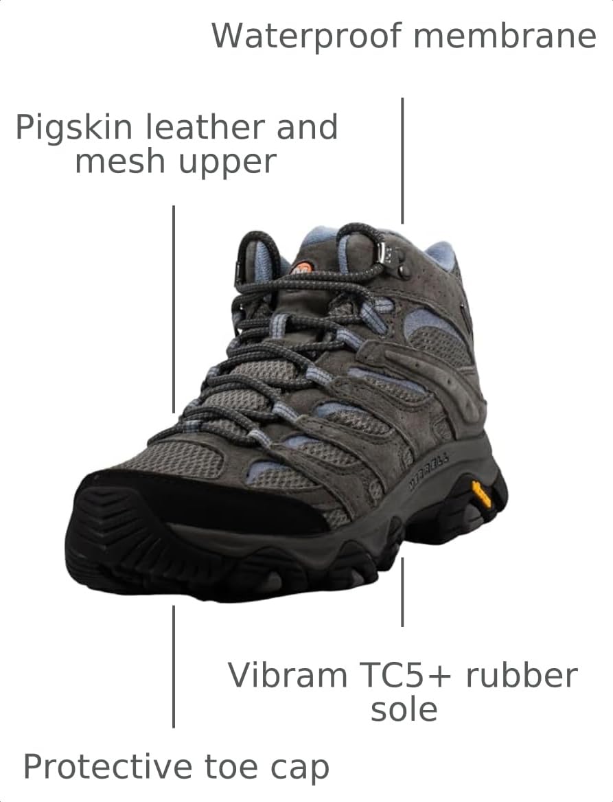 Waterproof Mid Hiking Boots Q79562