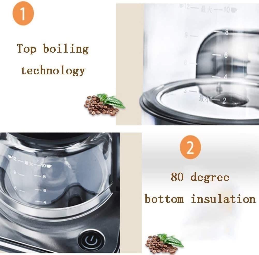 Drip Coffee Maker with Borosilicate Glass Carafe X555807