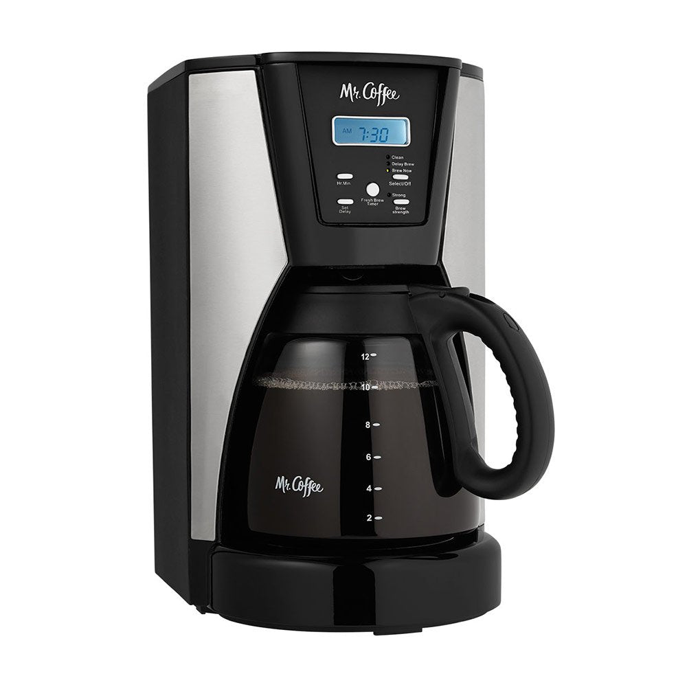 12-Cup Programmable Thermal Coffee Maker Stainless Steel H628662