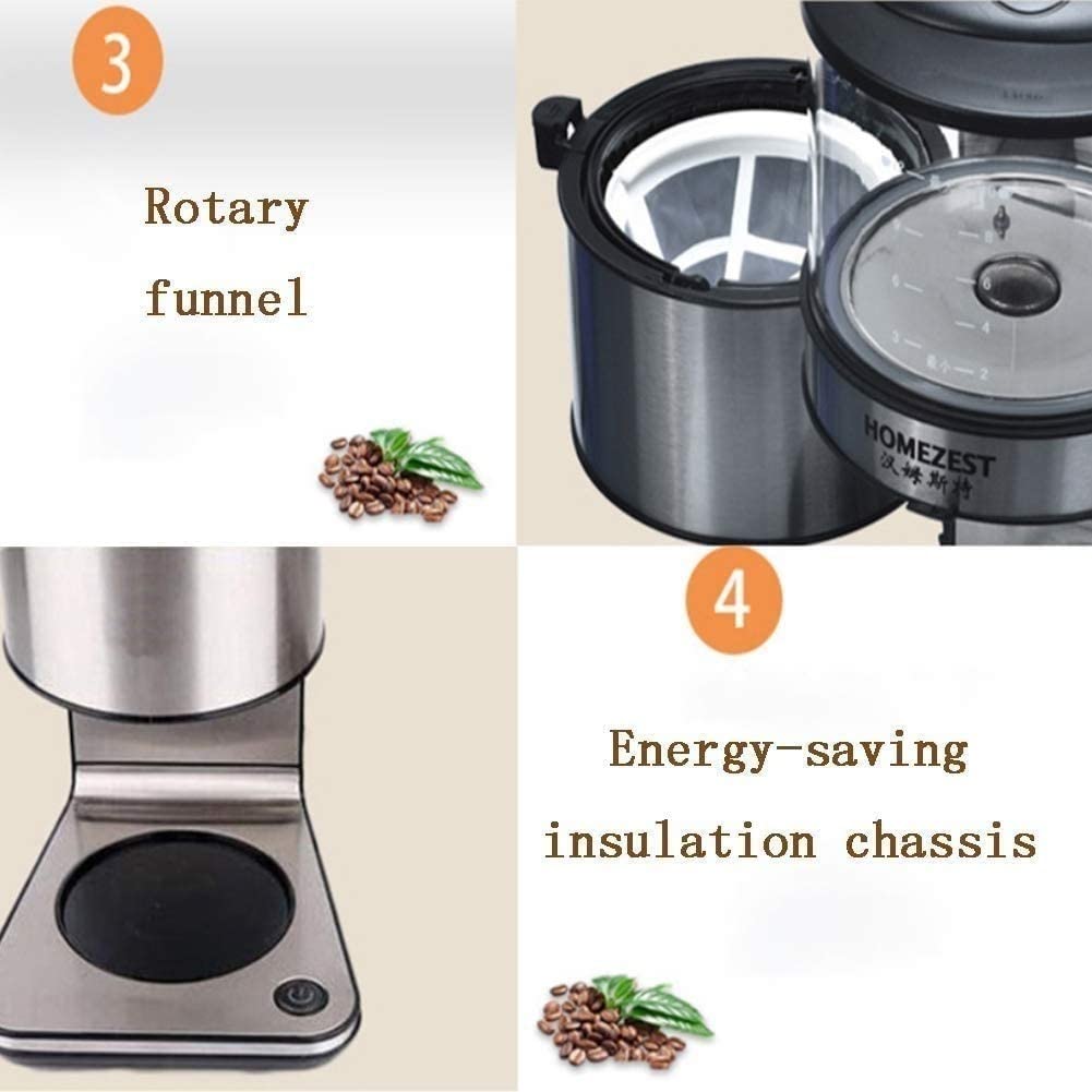 Drip Coffee Maker with Borosilicate Glass Carafe X555807