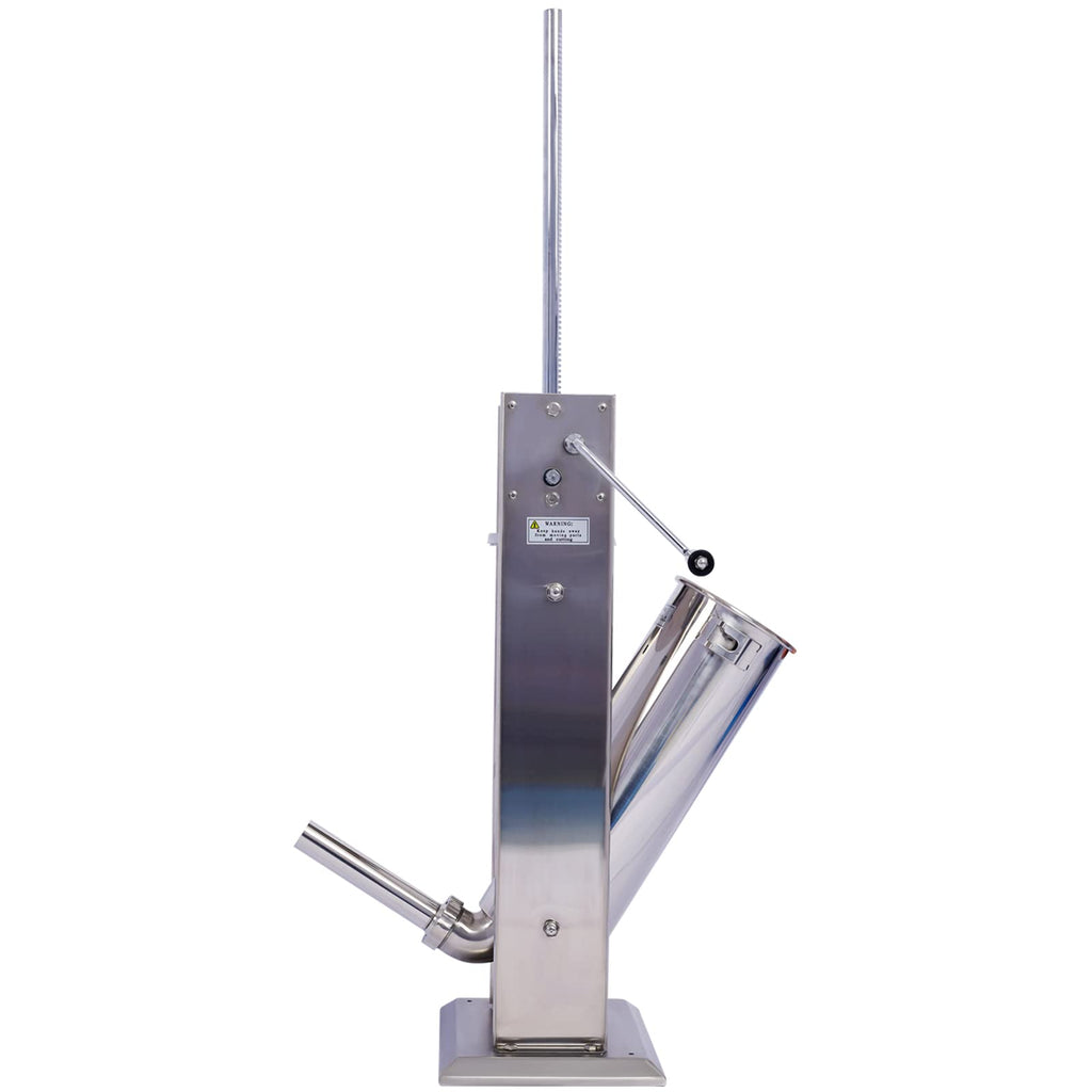 Stainless Steel 15LB Sausage Stuffer with 4 Stuffing Tubes W460