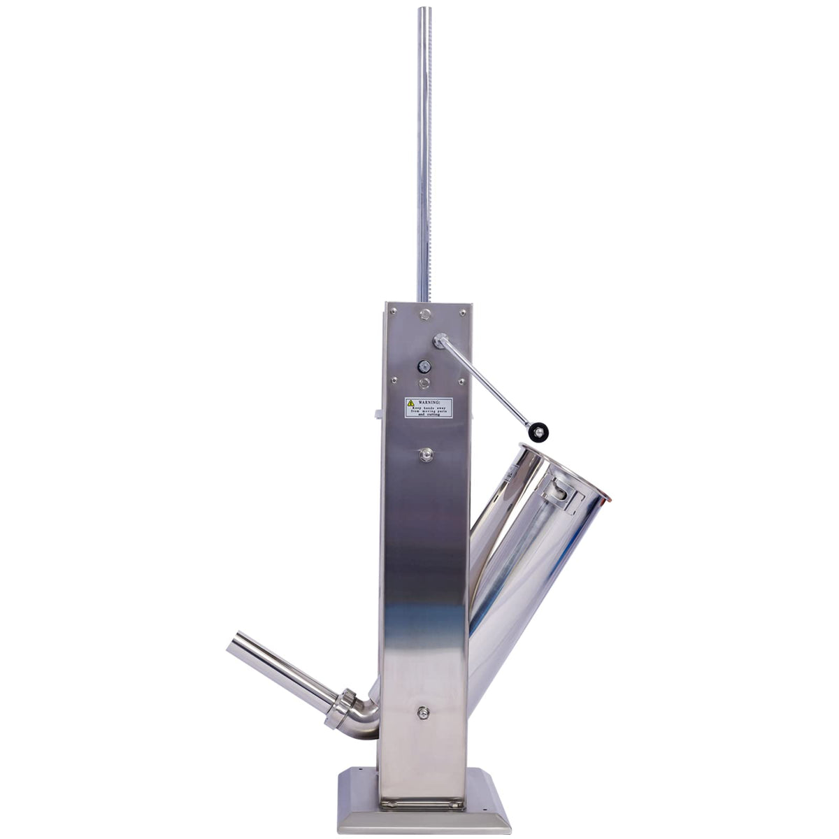 Stainless Steel 15LB Sausage Stuffer with 4 Stuffing Tubes W460