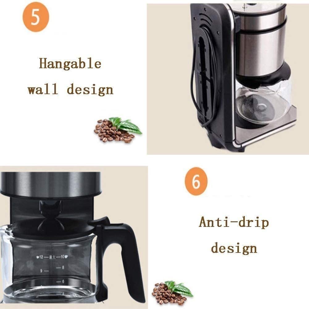Drip Coffee Maker with Borosilicate Glass Carafe X555807