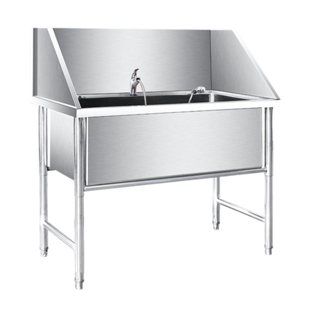 Stainless Steel Pet Grooming Bath Tub Y6327