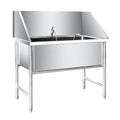 Stainless Steel Pet Grooming Bath Tub Y6327