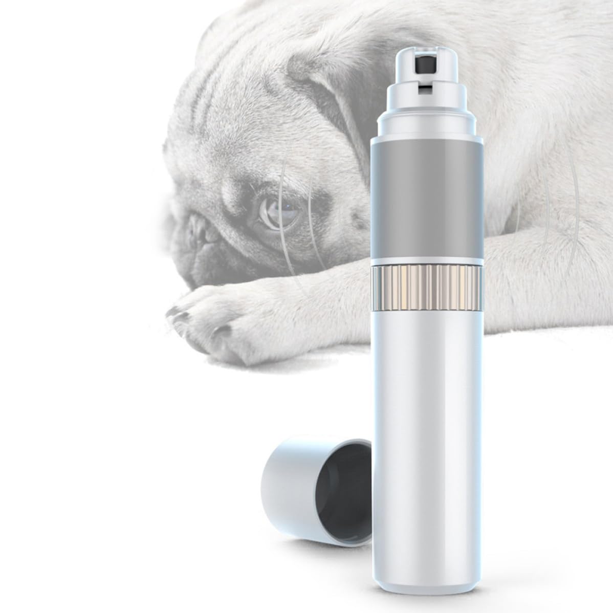 Electric Pet Nail Grinder with Adjustable Speed White Q464