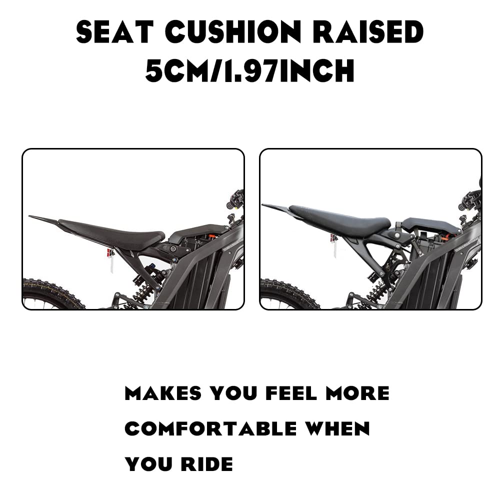 Seat Extender Cushion Riser Lift Kit Black K372
