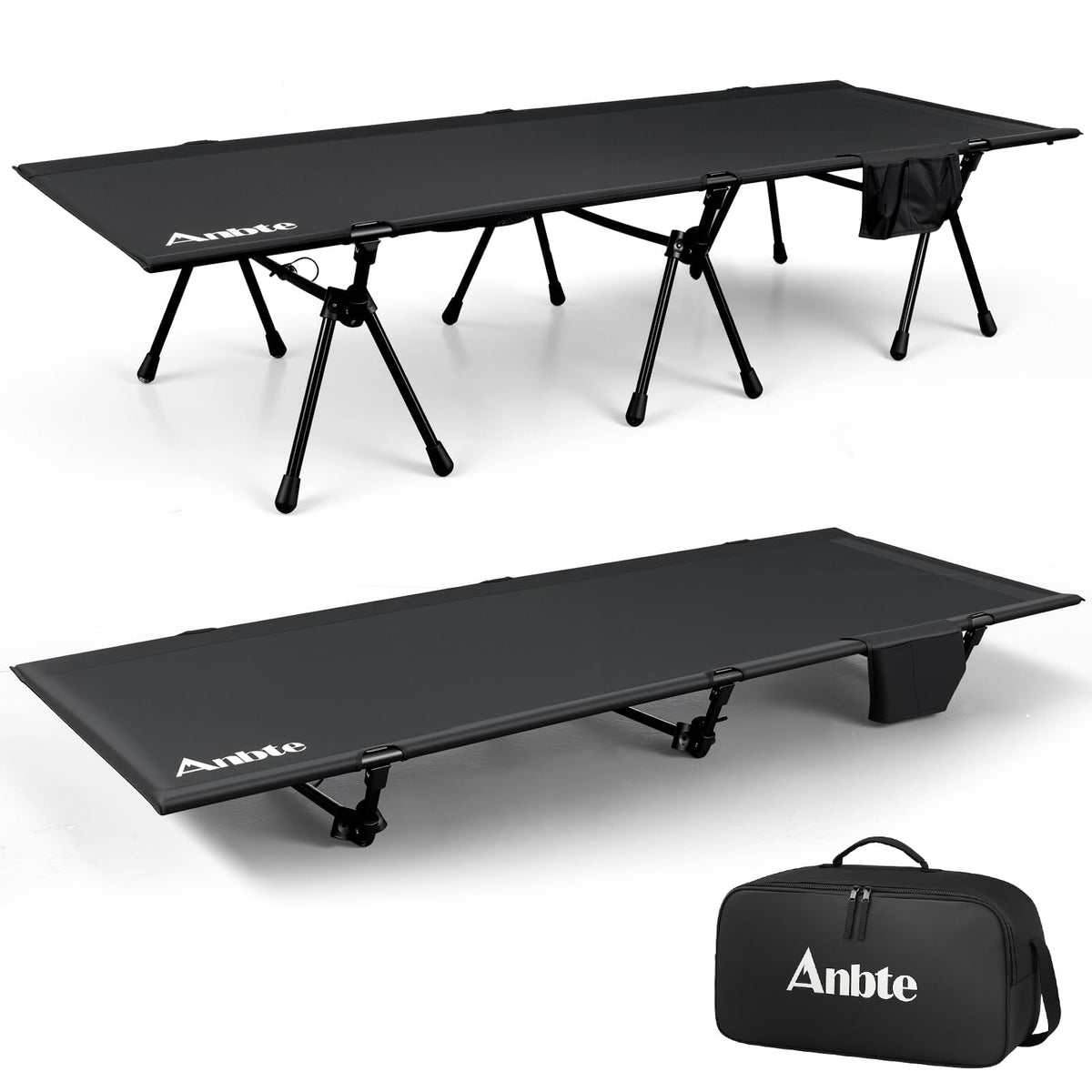 Height Adjustable Camping Cot 400 lbs F698