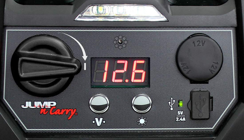 1100 Peak Amp Jump Starter with Air Compressor L525037