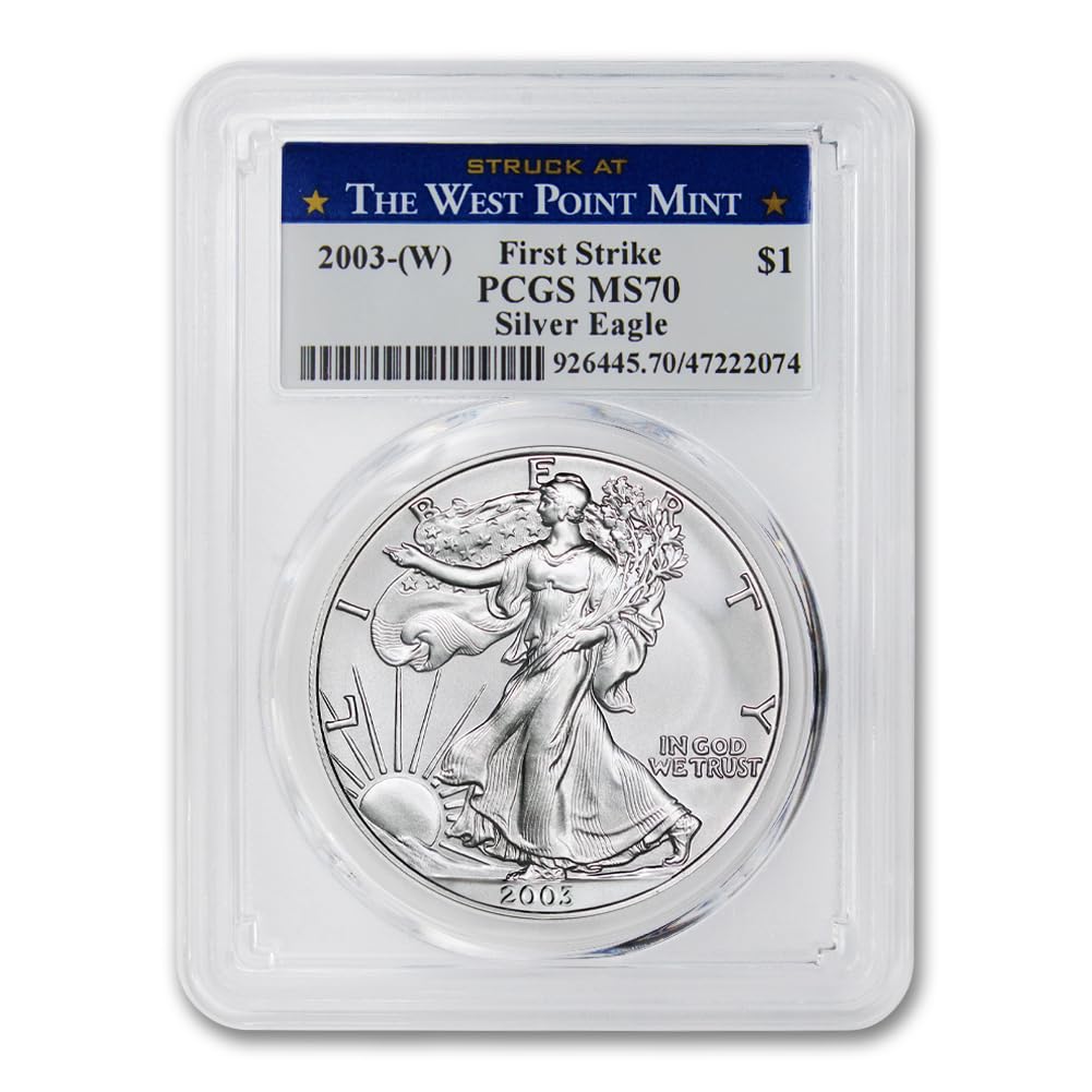 1 oz American Silver Eagle Coin MS-70 A4739