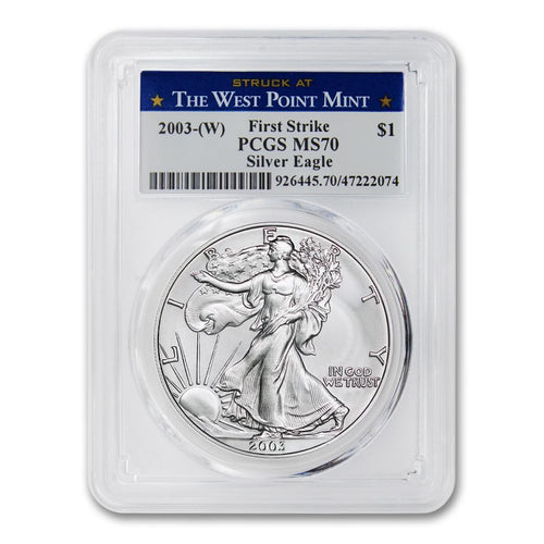 1 oz American Silver Eagle Coin MS-70 A4739