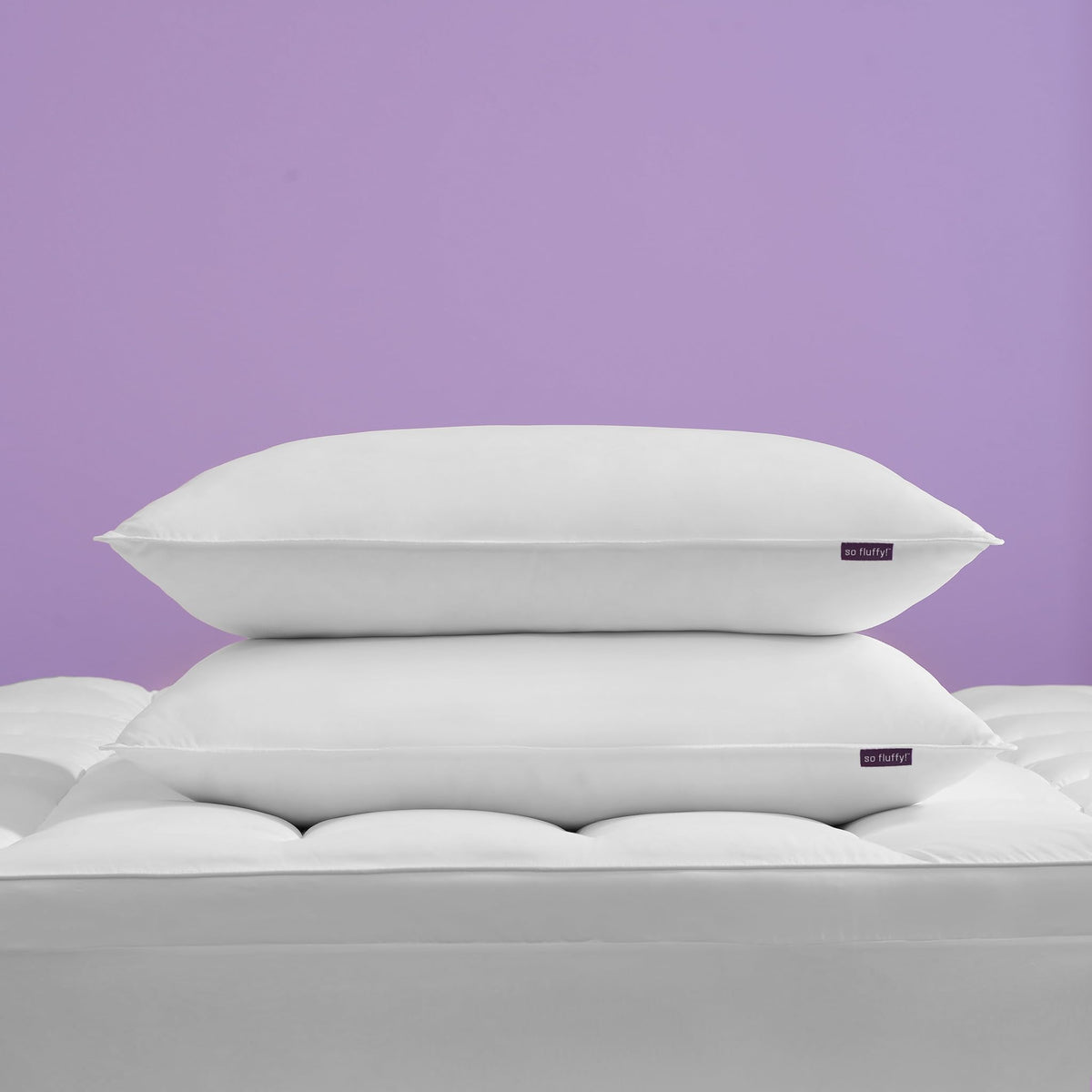 King Size Set of 2 Down Alternative Bed Pillows O418490