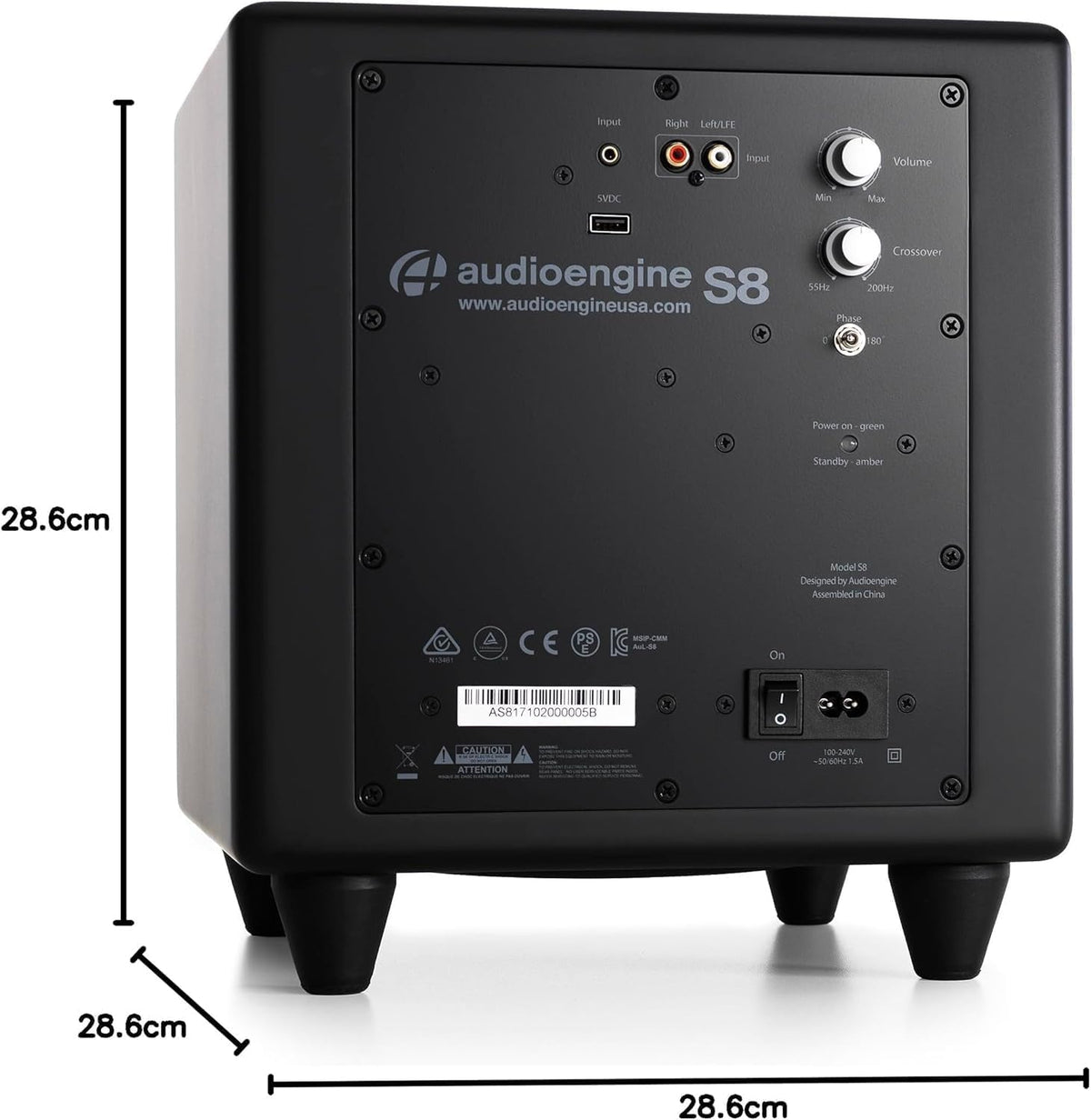 Powered Subwoofer 250W 8-Inch R57199