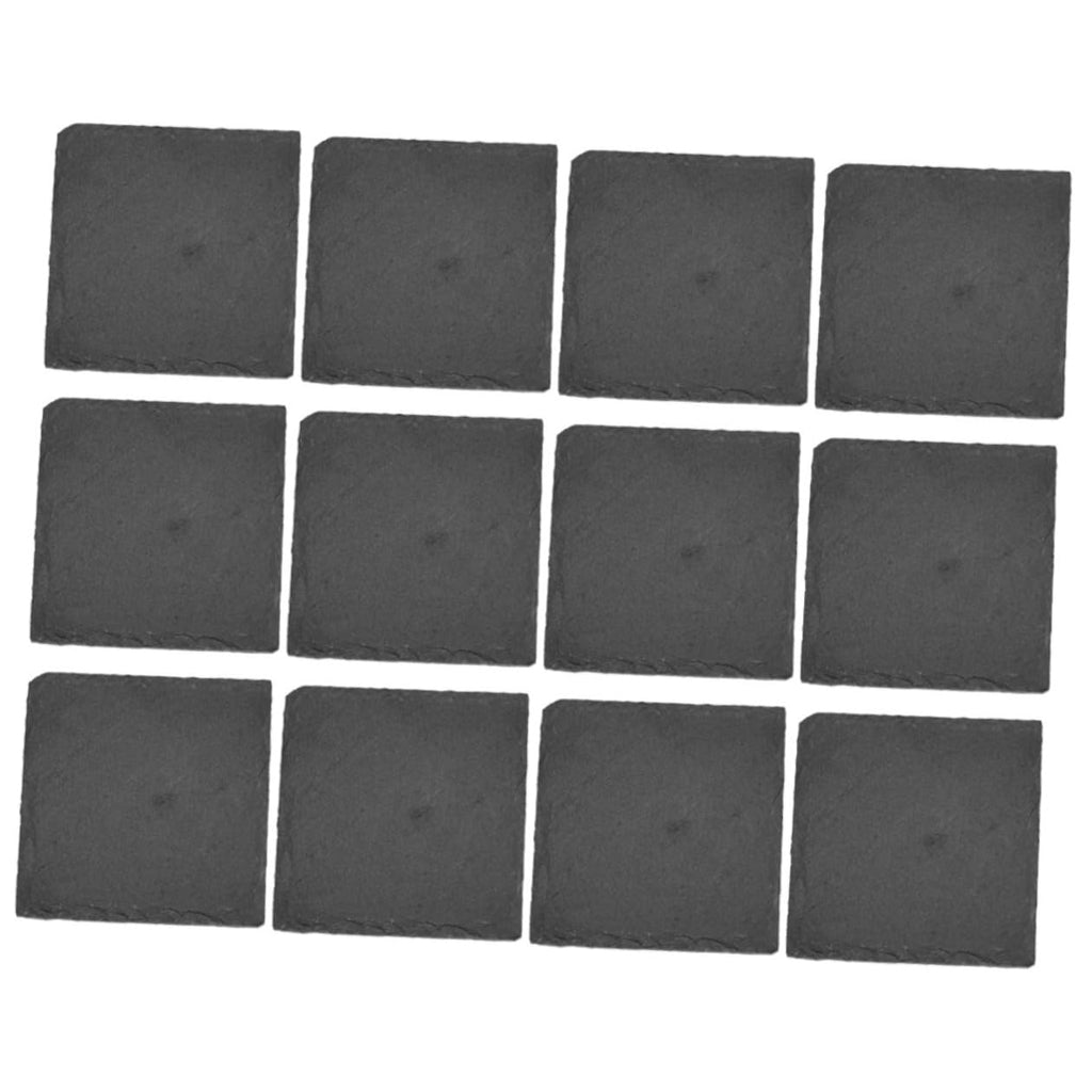 12pcs Natural Stone Coasters Set G5730
