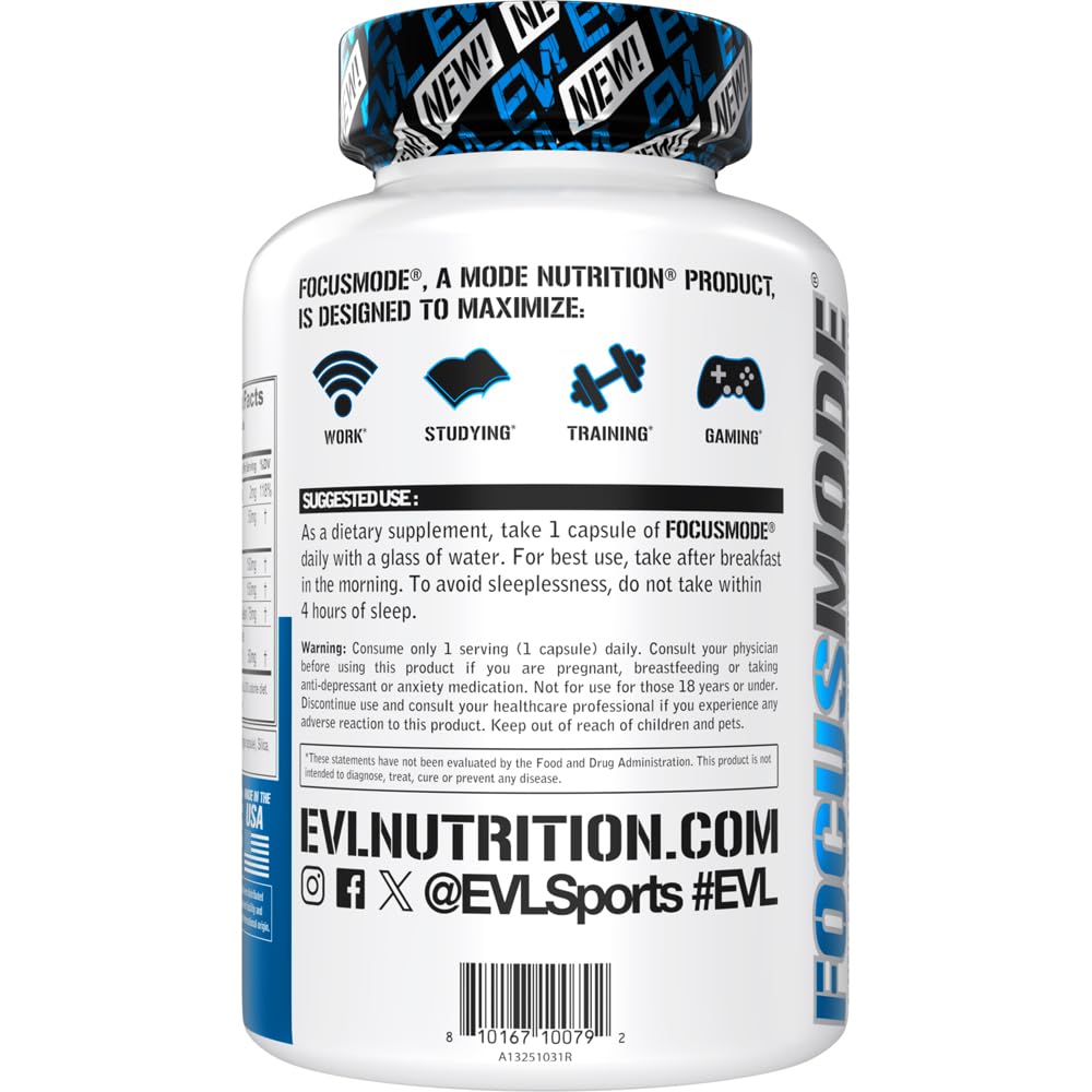 Caffeine L-Theanine Alpha GPC Supplement U222424