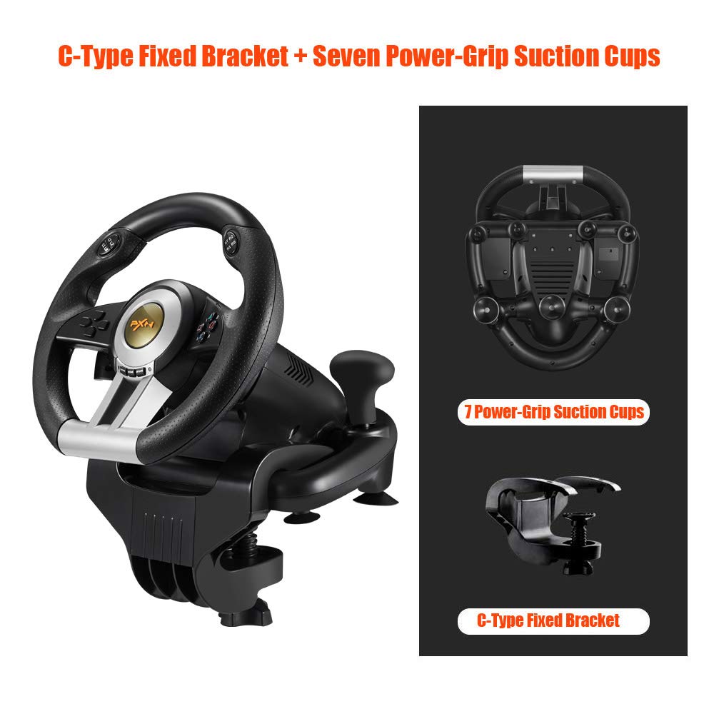 PC Racing Steering Wheel Q6735