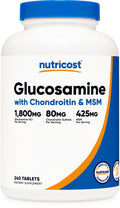 Glucosamine 1800mg with Chondroitin & MSM, 240 Tablets V749891
