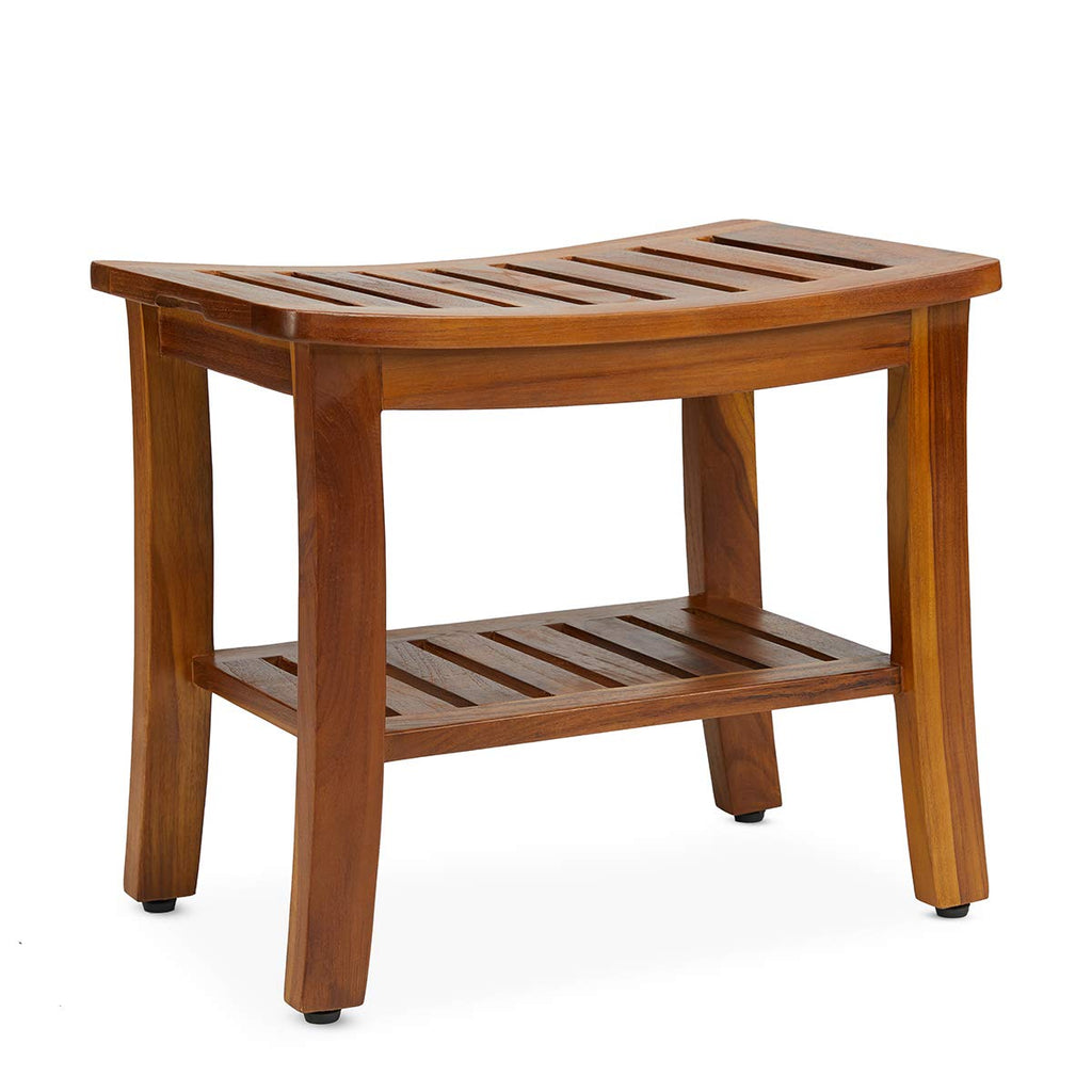 Teak Shower Bench & Stool I455
