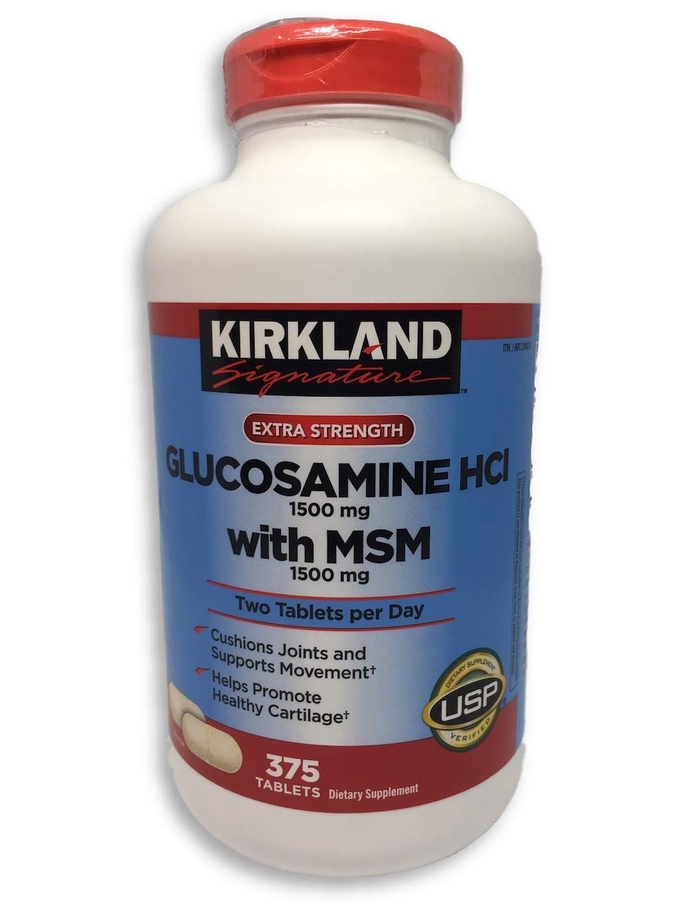 Glucosamine with MSM 375 Tablets K809904