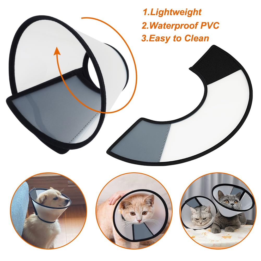 Adjustable PVC Cat Recovery Cone T673696