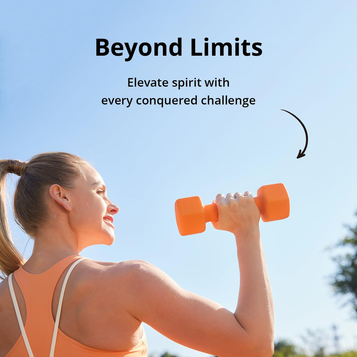 Neoprene Dumbbells Set, 1-15 LB, Hex Shape G77451