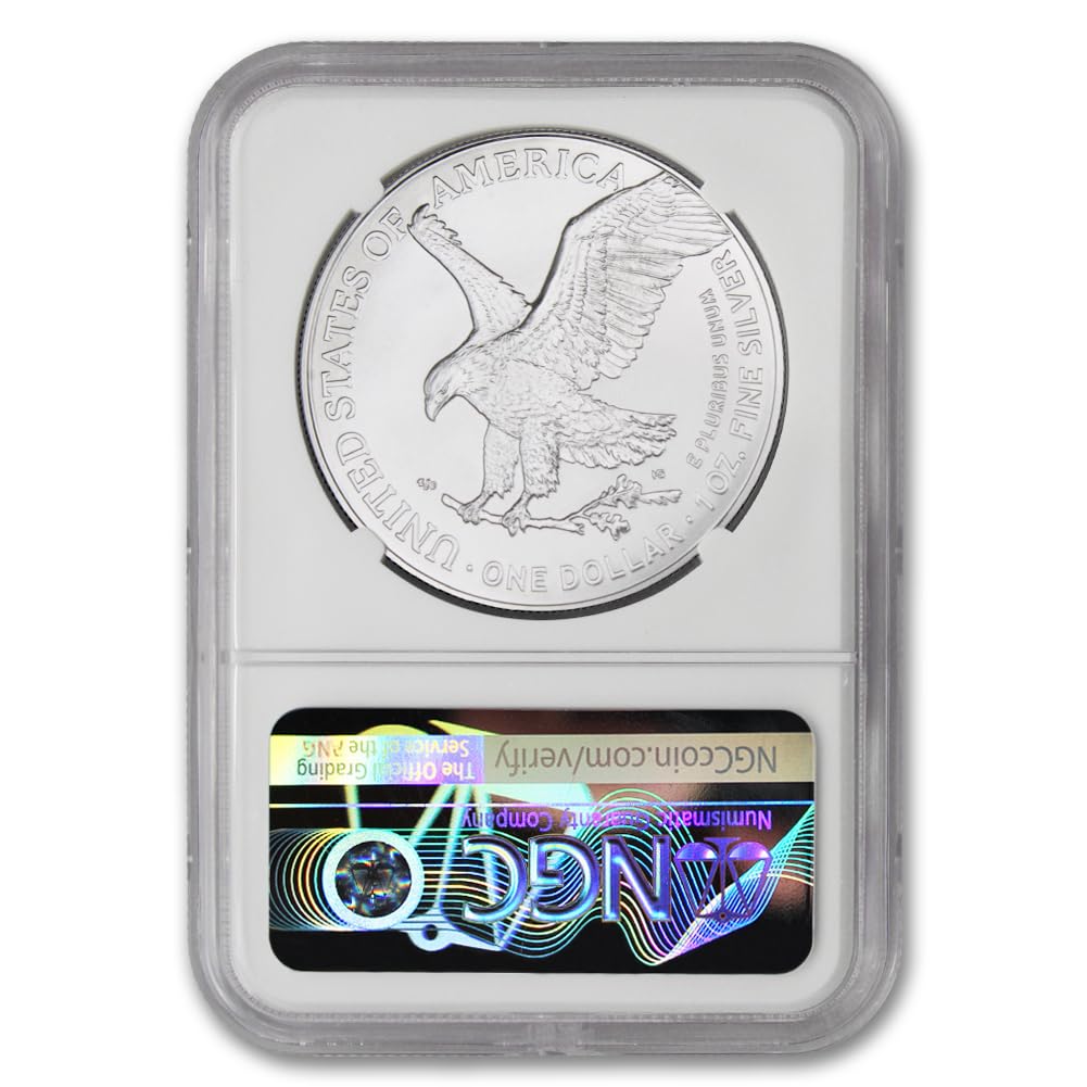 1 oz American Silver Eagle Coin MS-70 Y469023