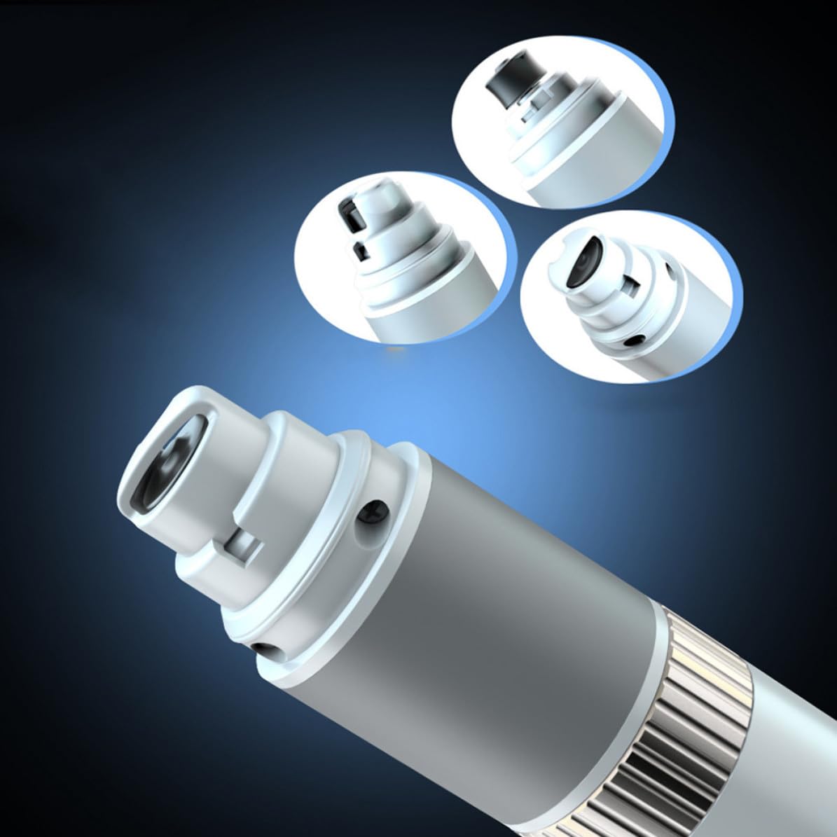 Electric Pet Nail Grinder with Adjustable Speed White Q464