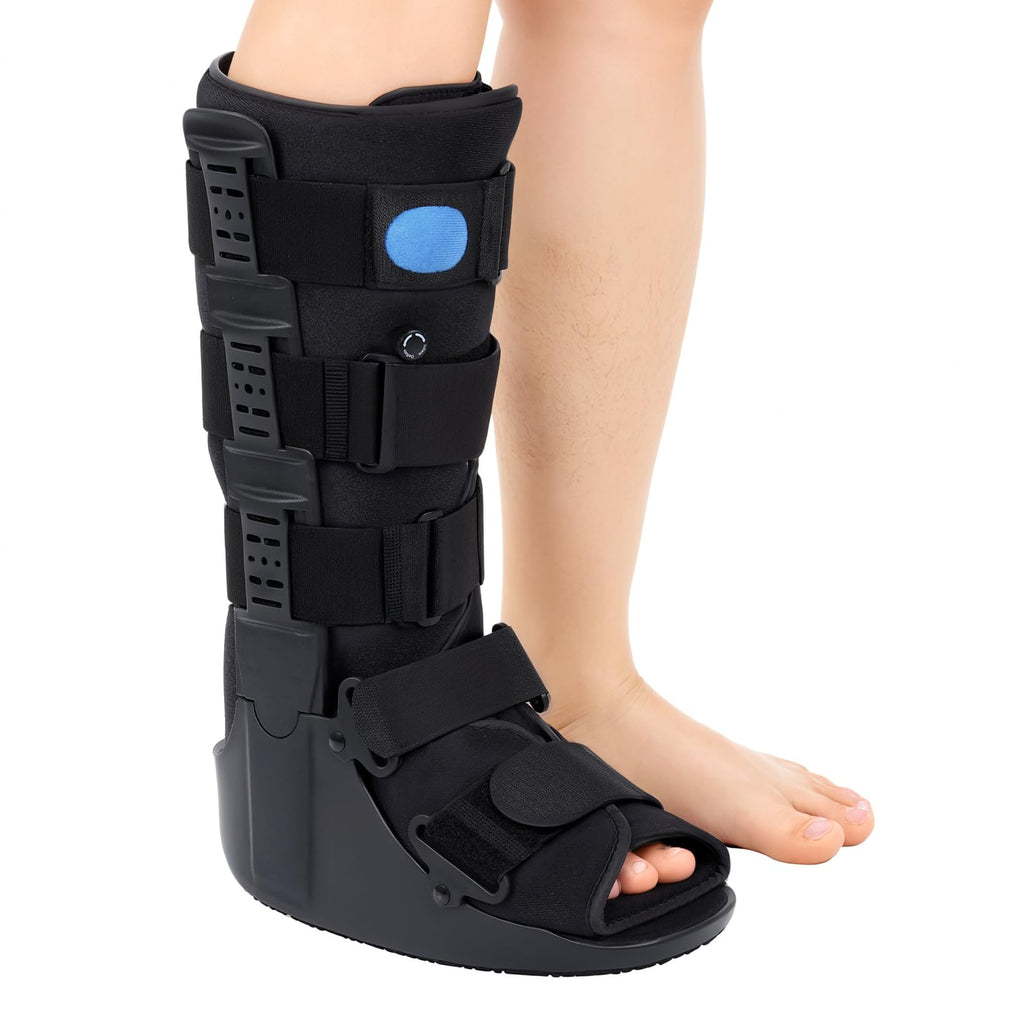 Black Small Tall Inflatable Walking Boot H51950