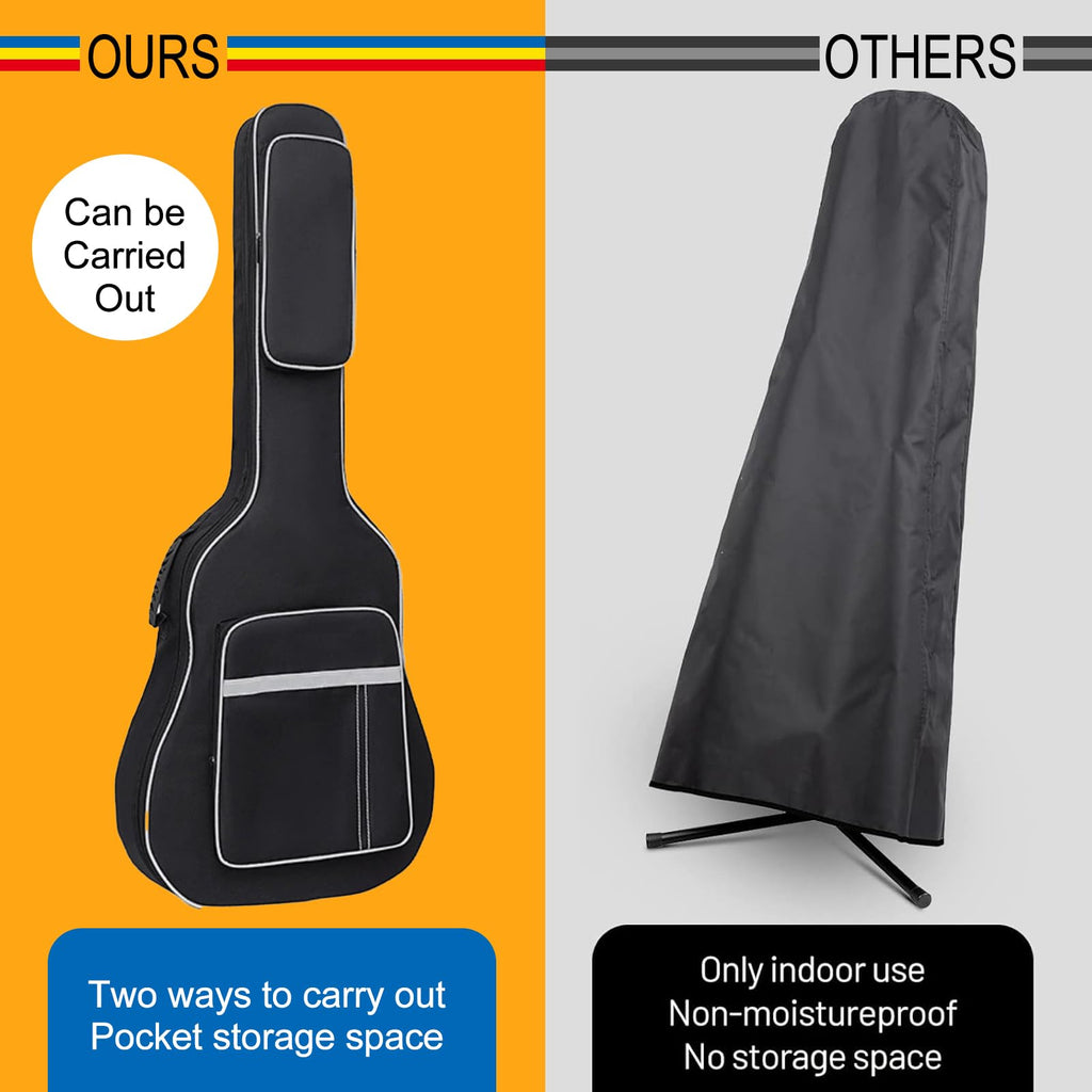 41 Inch Water-Resistant Acoustic Guitar Bag M249