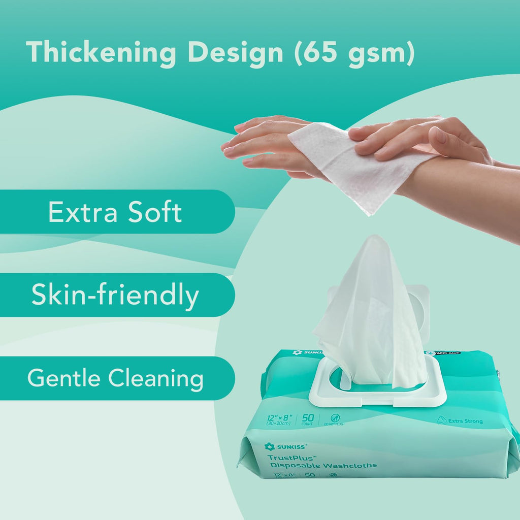 Incontinence Disposable Underwear XLarge 16 Count & Wet Wipes 200 Count G435