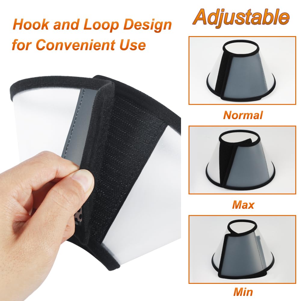 Adjustable PVC Cat Recovery Cone T673696