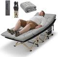Folding Camping Cot with Mattress and Carry Bag Y286