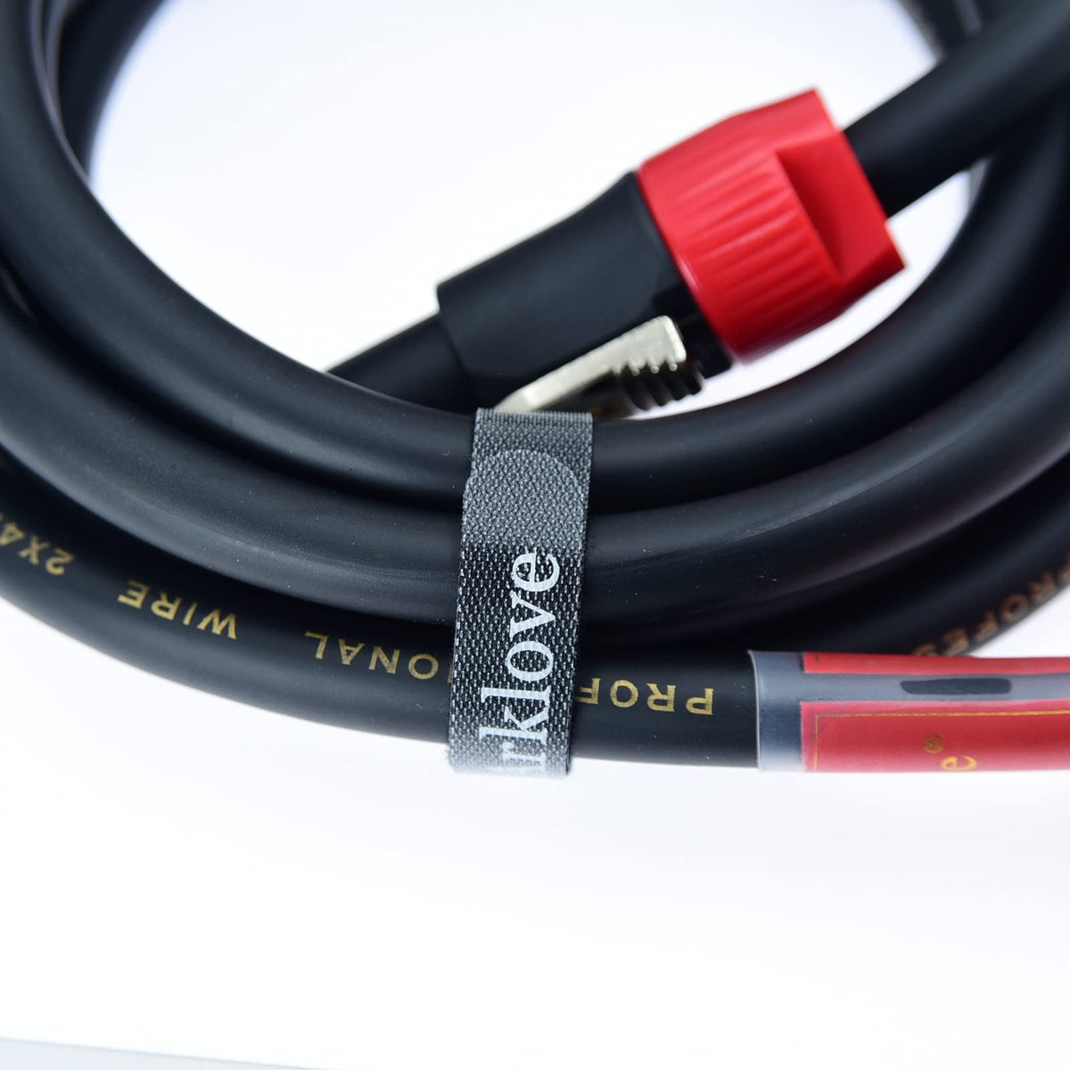 Heavy Duty 2Pack Speakon to Speakon Male Speaker Wire Cable 12awg 15ft V41884