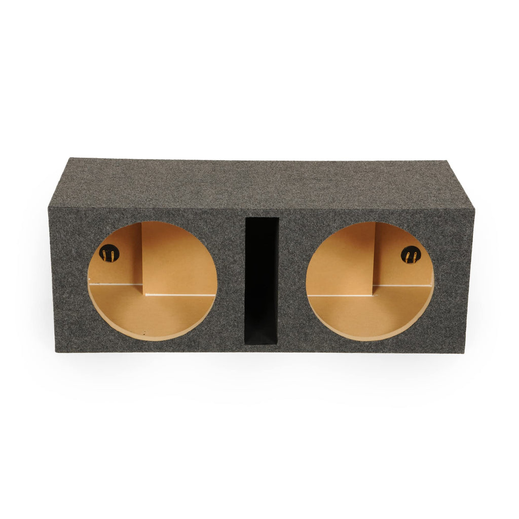 Dual 12" Car Audio Subwoofer Box T505