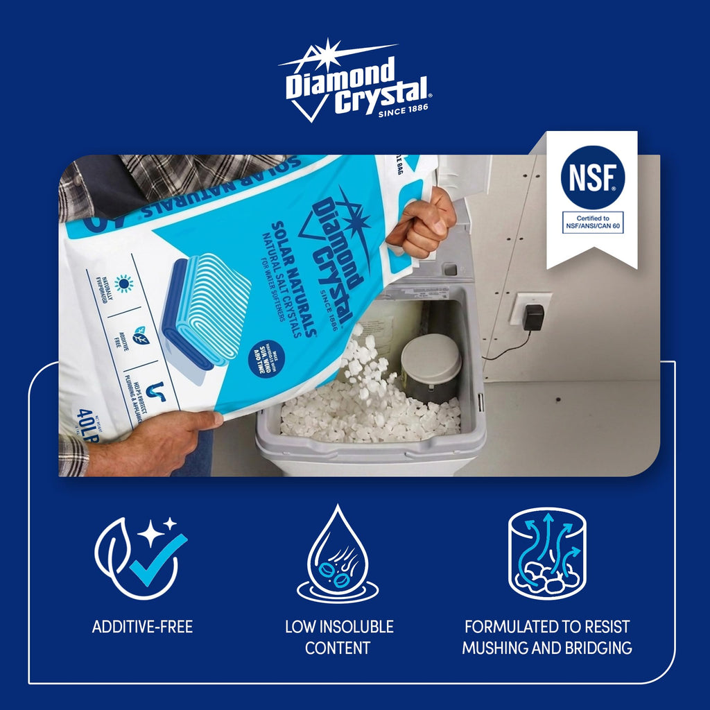 Solar Water Softener Salt 3 Pack 40 lbs U44466