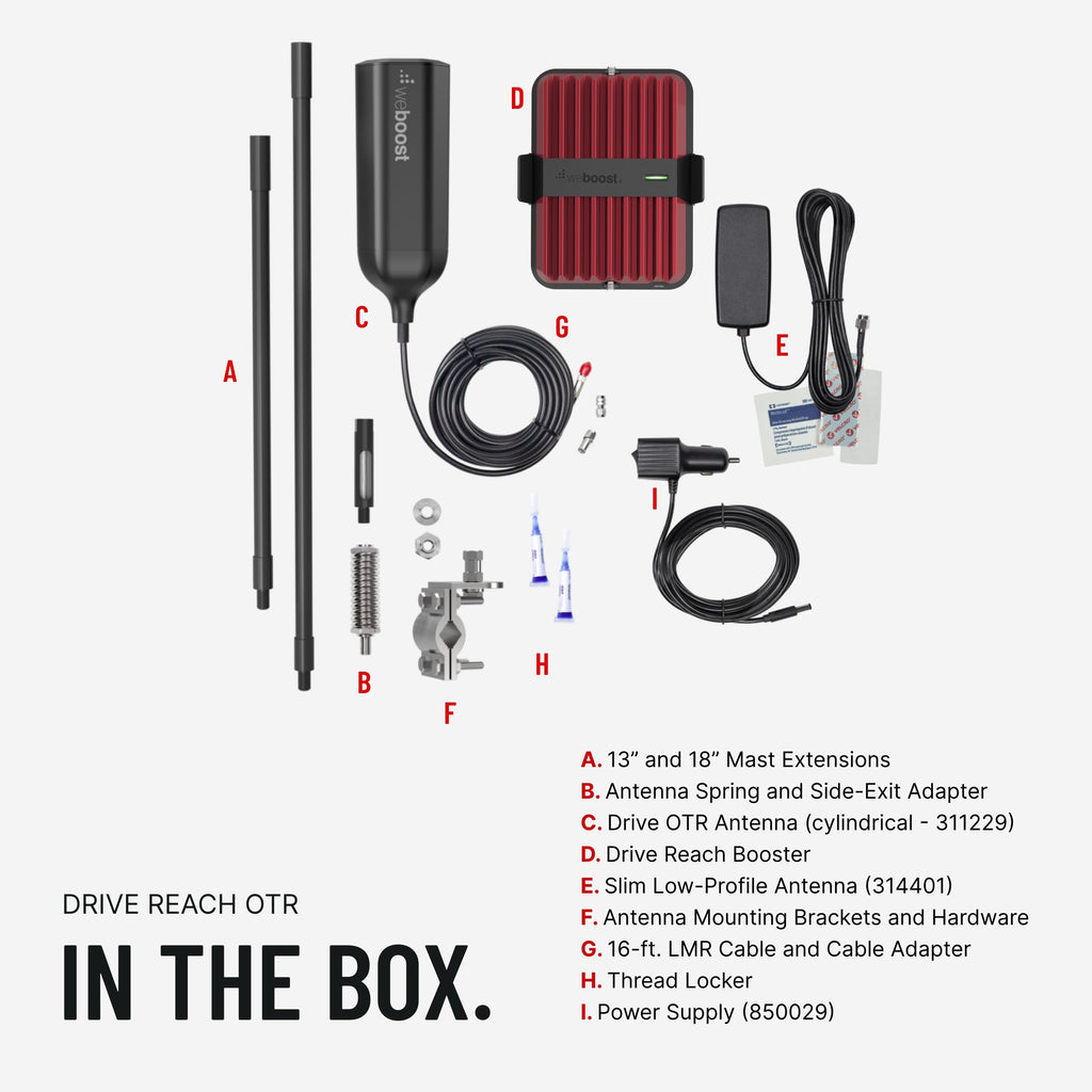 Cell Phone Signal Booster for Trucks and SUVs M4964
