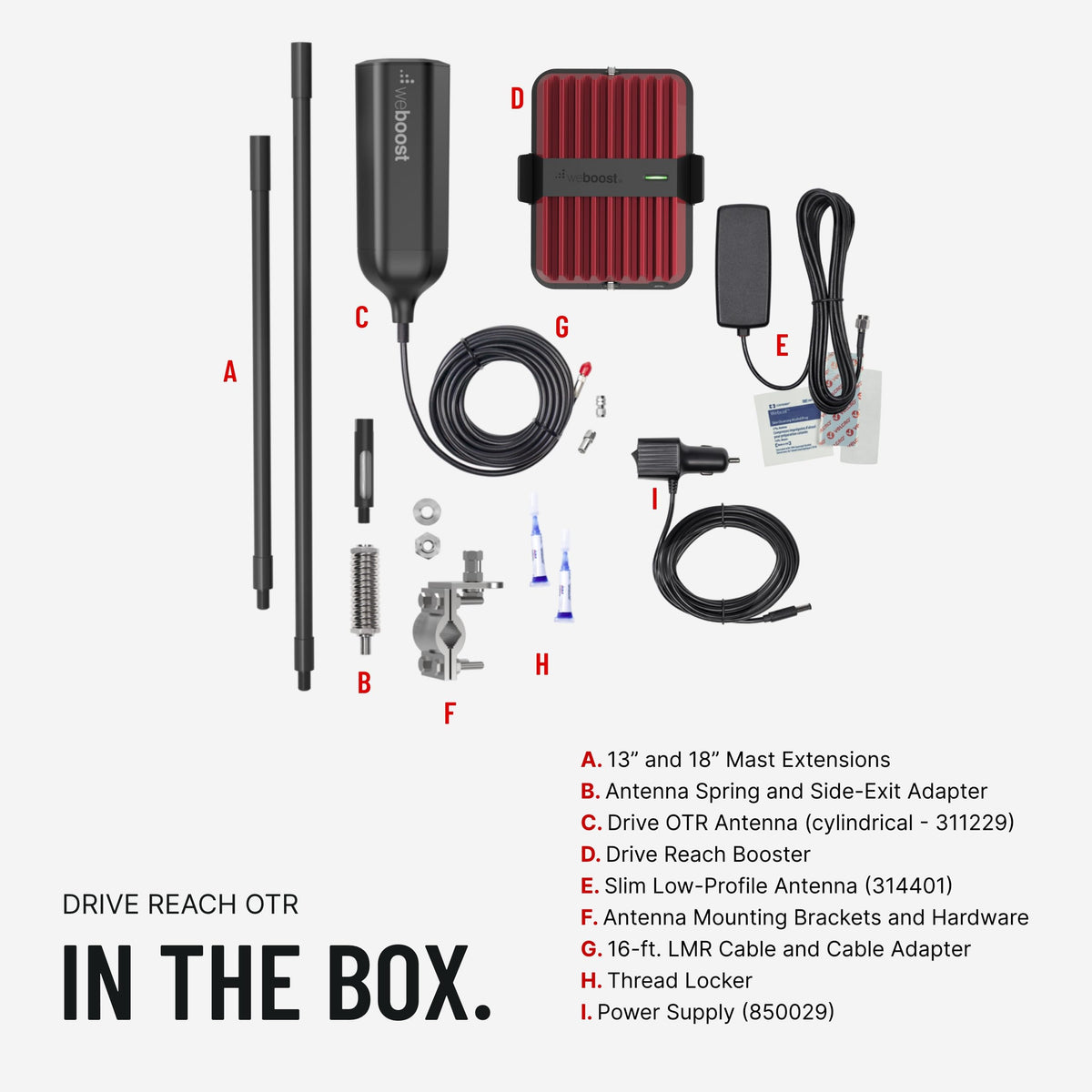 Cell Phone Signal Booster for Trucks and SUVs M4964