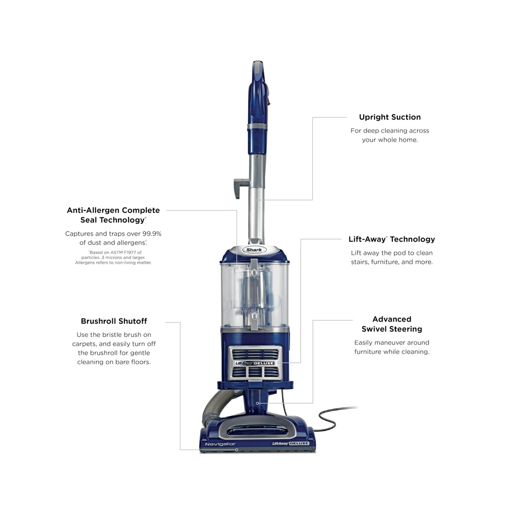 Blue HEPA Vacuum W2540
