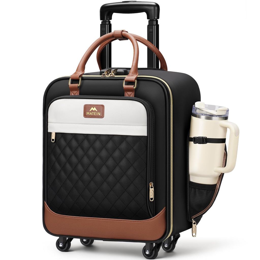 16" Rolling Underseat Carry On Luggage with Wheels I855441