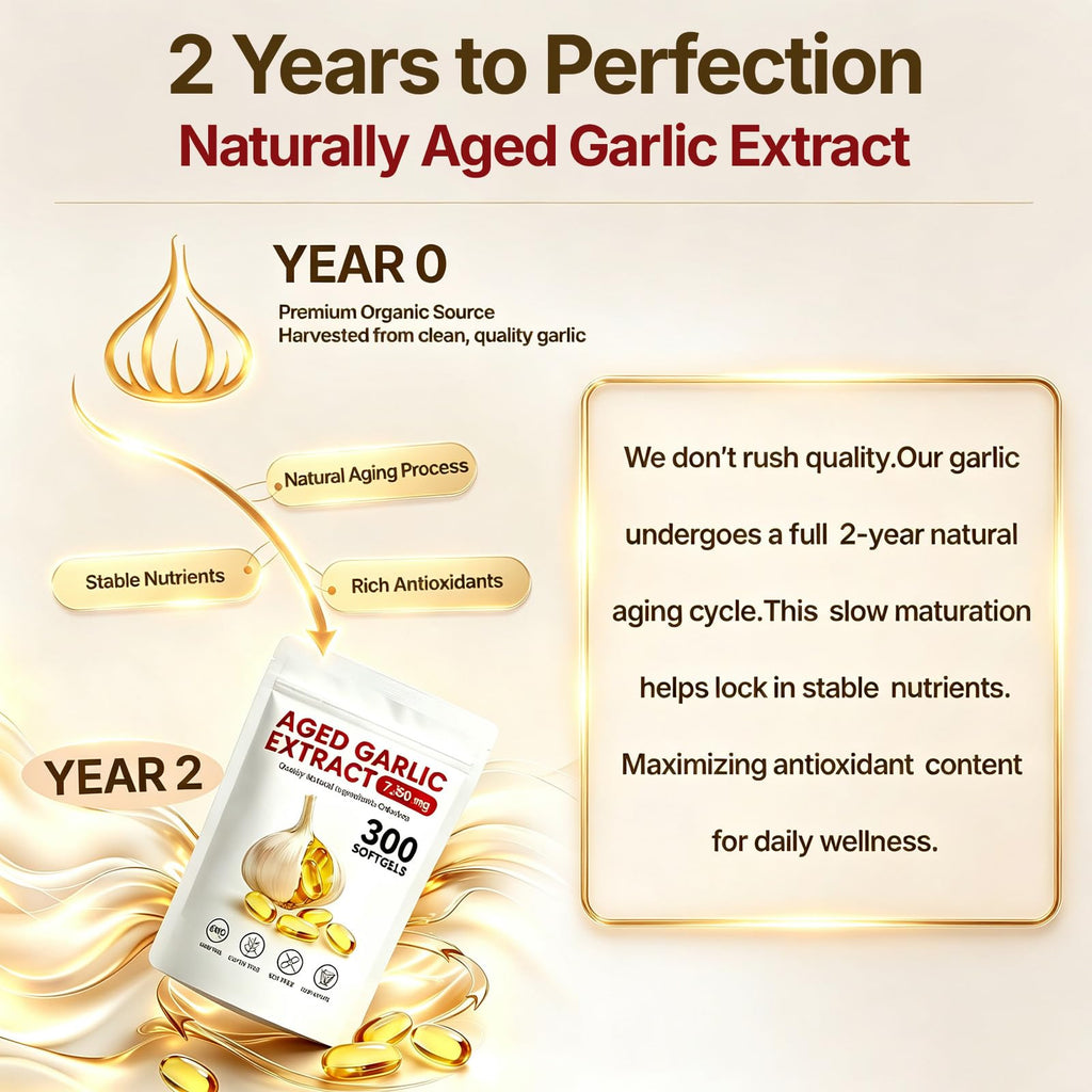 Odorless Garlic Supplement 300 Capsules D463518