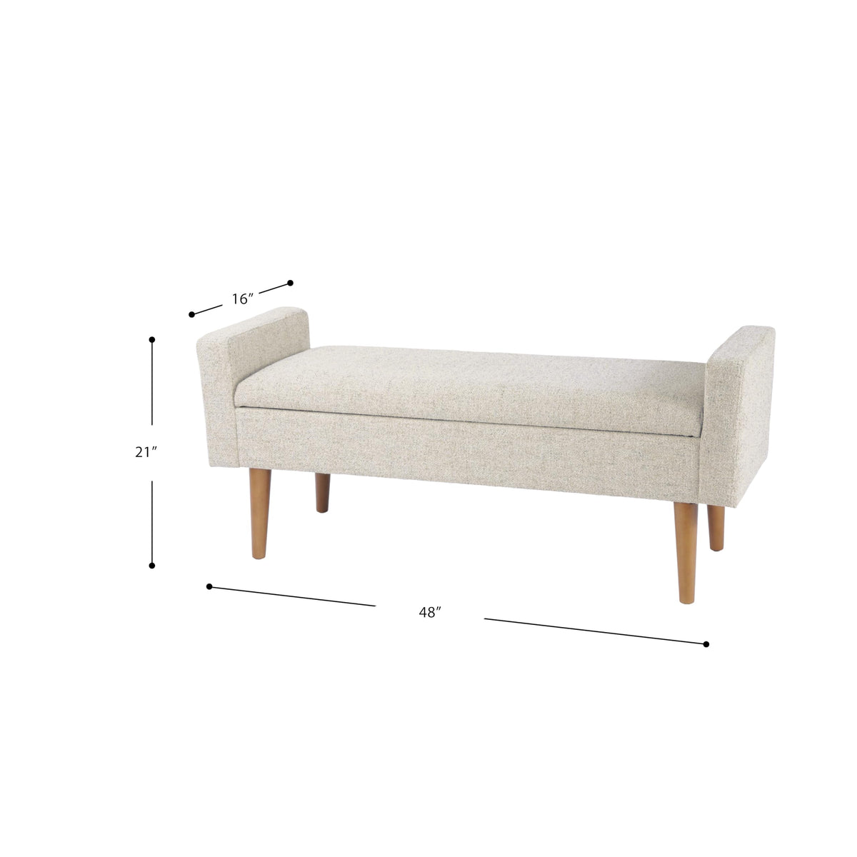 48" Storage Bench M54114