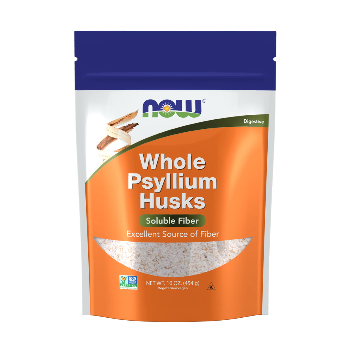 Whole Psyllium Husks Soluble Fiber 16 oz H409304