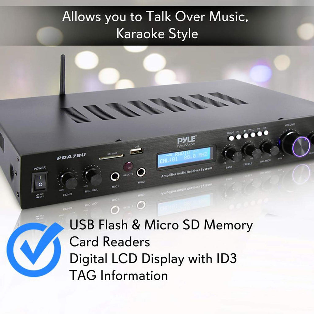 200 Watts 5 Channels Bluetooth Home Theater Amplifier T644315