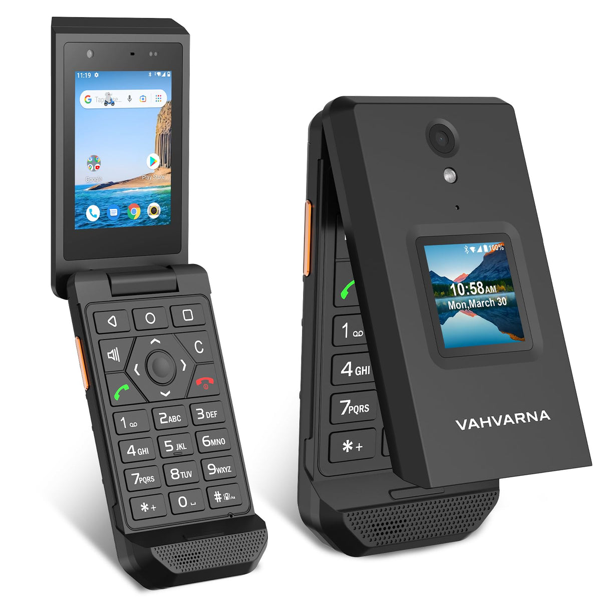 Unlocked 4G LTE Rugged Flip Phone I5958
