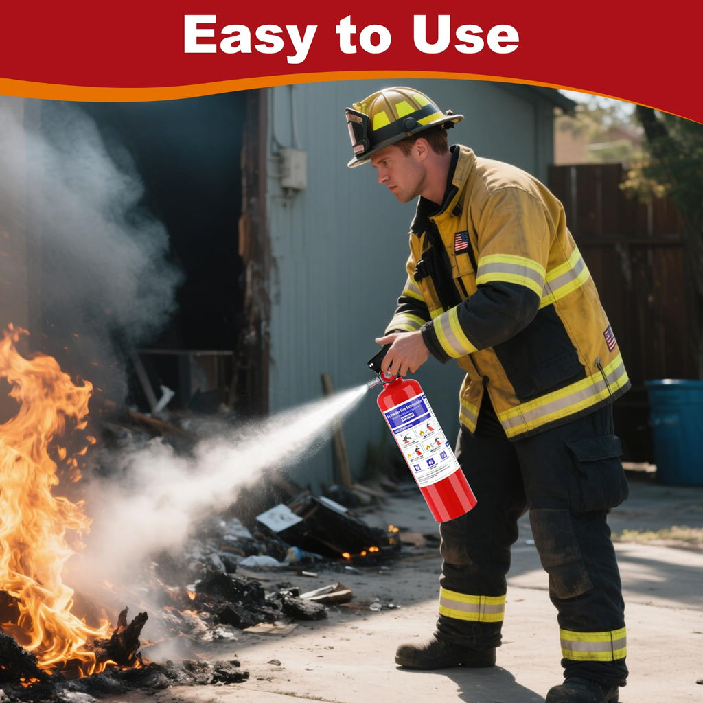 2 Pack 2.5 lb ABC Dry Chemical Fire Extinguisher R50439